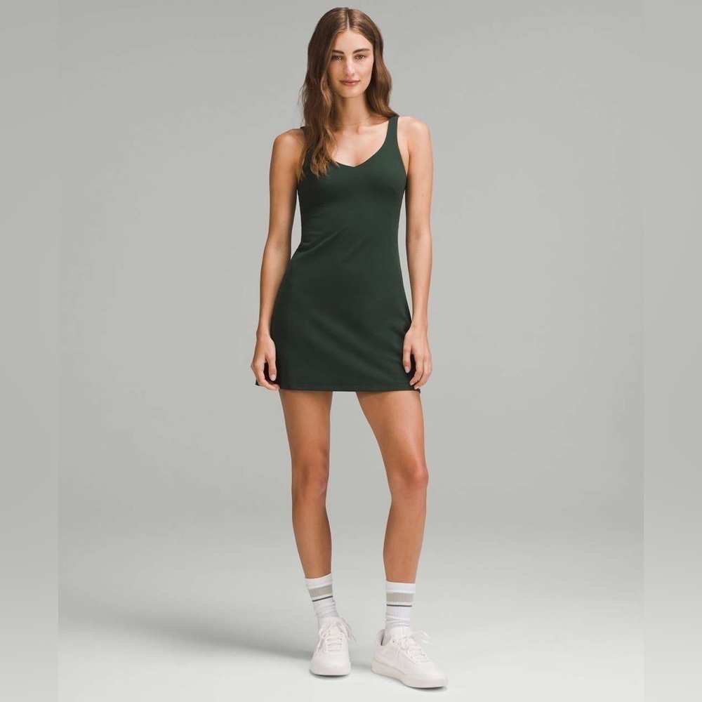 NWT Lululemon Align Dress Legacy Green Size 0